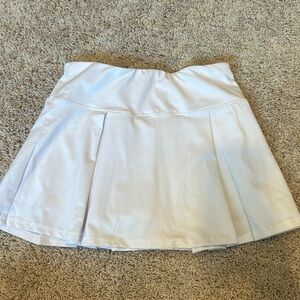White pleated tennis skirt size S